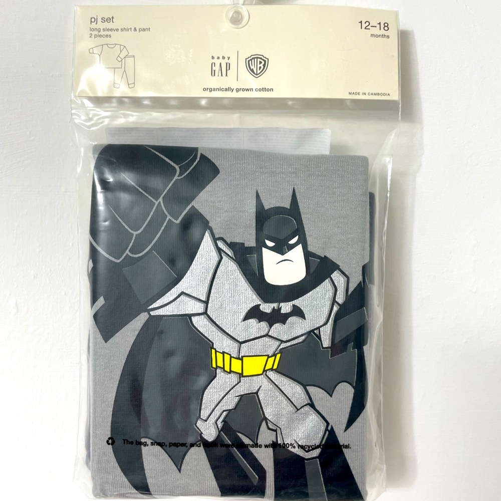 Baby Gap Batman Pajamas